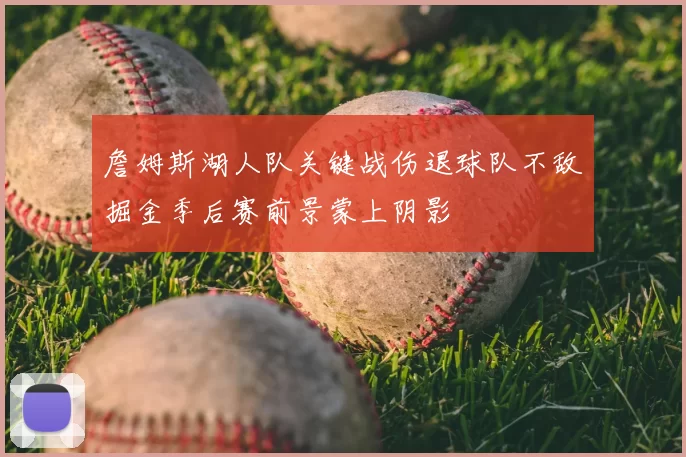 詹姆斯湖人队关键战伤退球队不敌掘金季后赛前景蒙上阴影